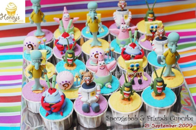 spongebob&friends cupcake 3